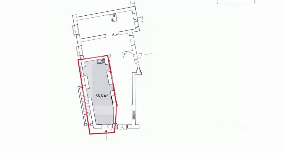 Помещение свободного назначения в Москва ул. Земляной Вал, 25 (56 м) - Фото 2