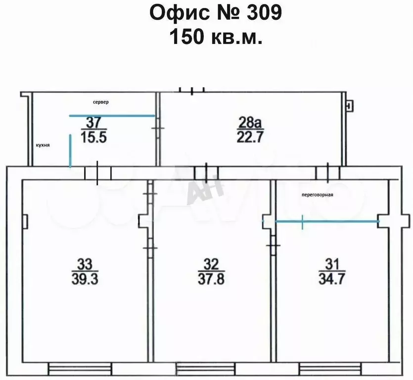 Аренда офисов 102.8 - 252.8 м2 м. Октябрьская в - Фото 0