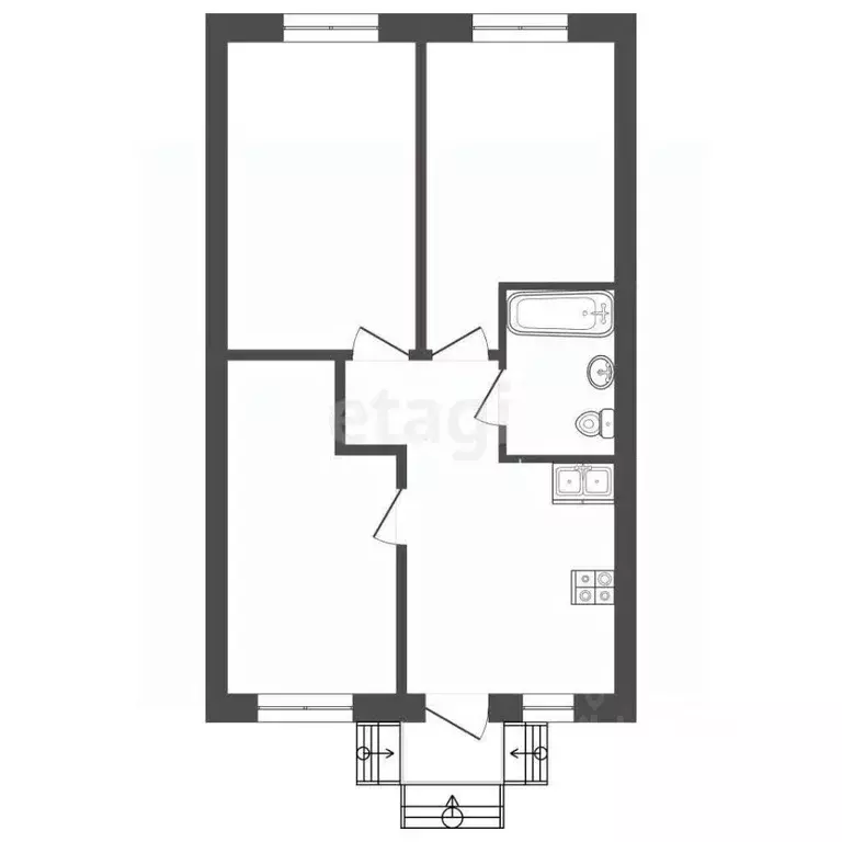 Таунхаус в Ростовская область, Мясниковский район, Красный Крым хут. ... - Фото 2