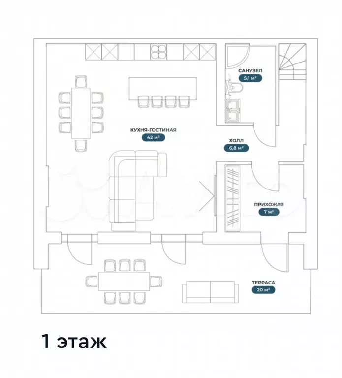Таунхаус 123 м на участке 2,5 сот. - Фото 0