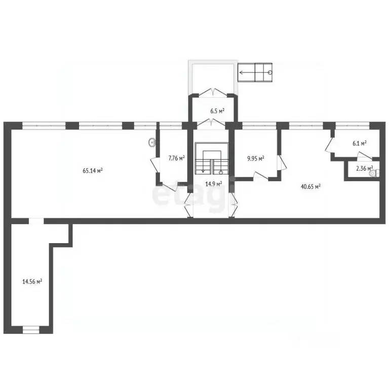 Помещение свободного назначения в Вологодская область, Шексна рп, ... - Фото 1