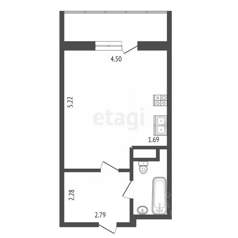 Студия Ямало-Ненецкий АО, Новый Уренгой ул. Имени В.Я. Петуха, 3/1 ... - Фото 2