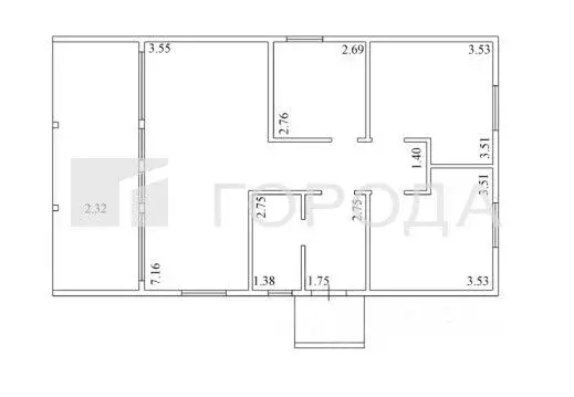 Дом в Новосибирская область, Коченево рп ул. Ермака (92 м) - Фото 2