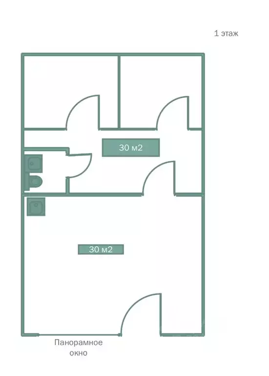 Помещение свободного назначения в Москва 1-я Парковая ул., 11 (60 м) - Фото 1