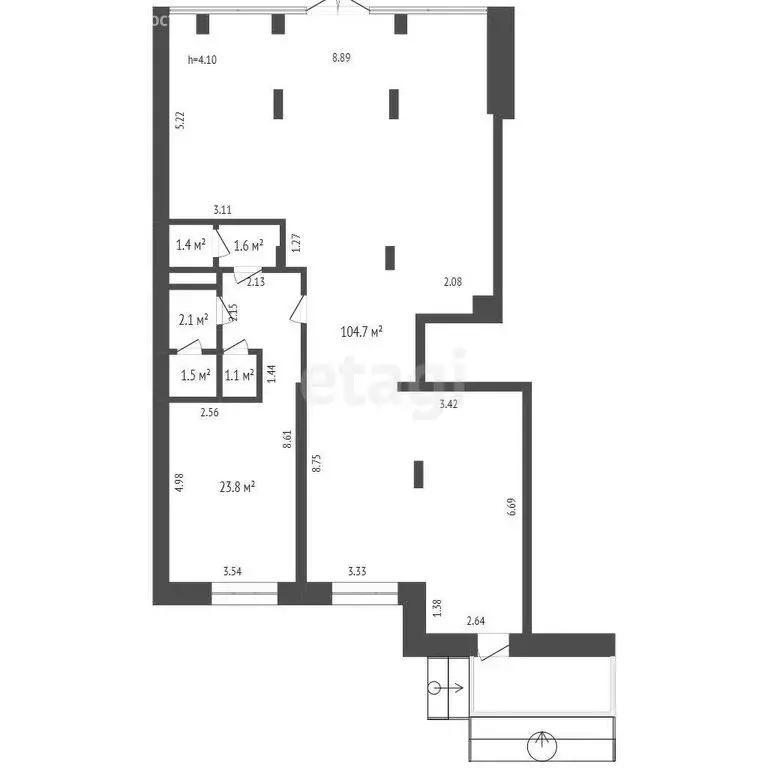 Офис (136.2 м) - Фото 1