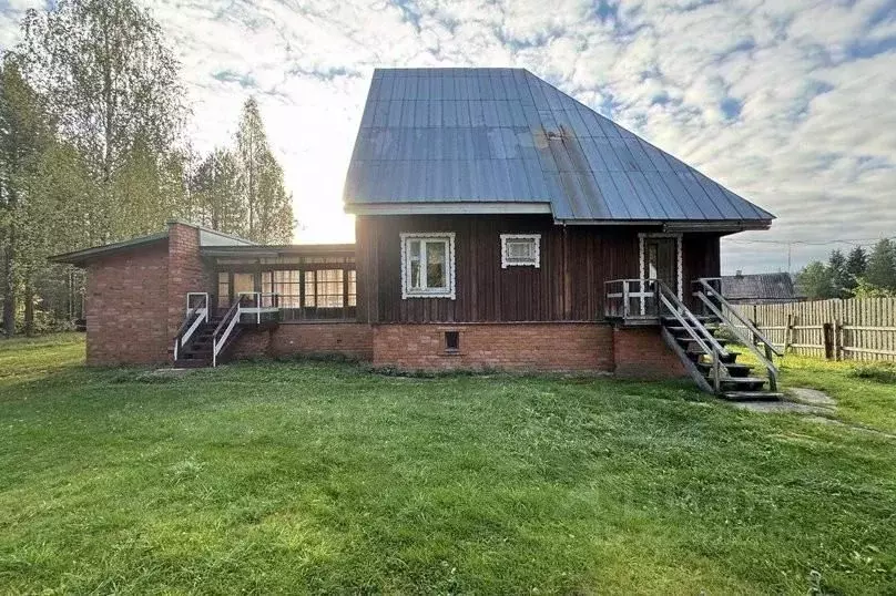 Дом в Карелия, Олонецкий район, Коверское с/пос, д. Сяндеба  (120 м) - Фото 2