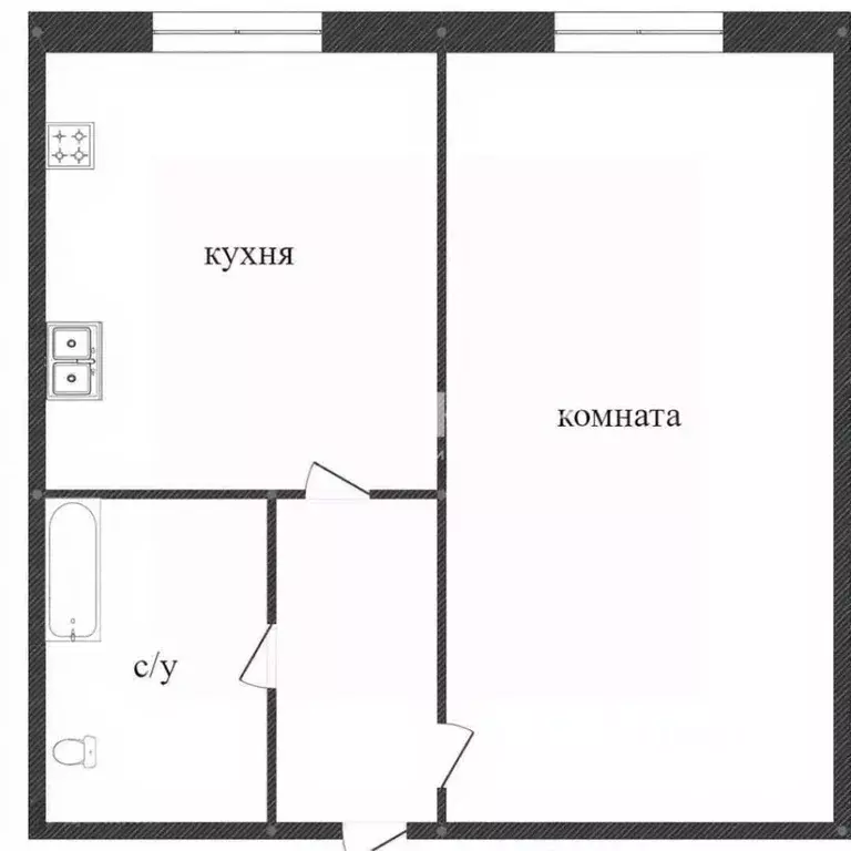 1-к кв. Ярославская область, Ярославль ул. Слепнева, 30 (30.4 м) - Фото 2