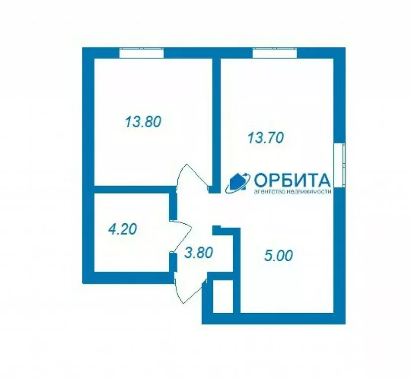 1-комнатная квартира: Тюмень, Новгородская улица, 20 (38.5 м) - Фото 0