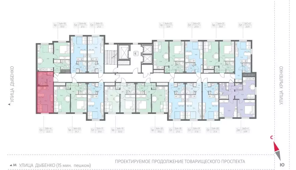 Квартира-студия: Санкт-Петербург, Невский район, муниципальный округ № ... - Фото 0