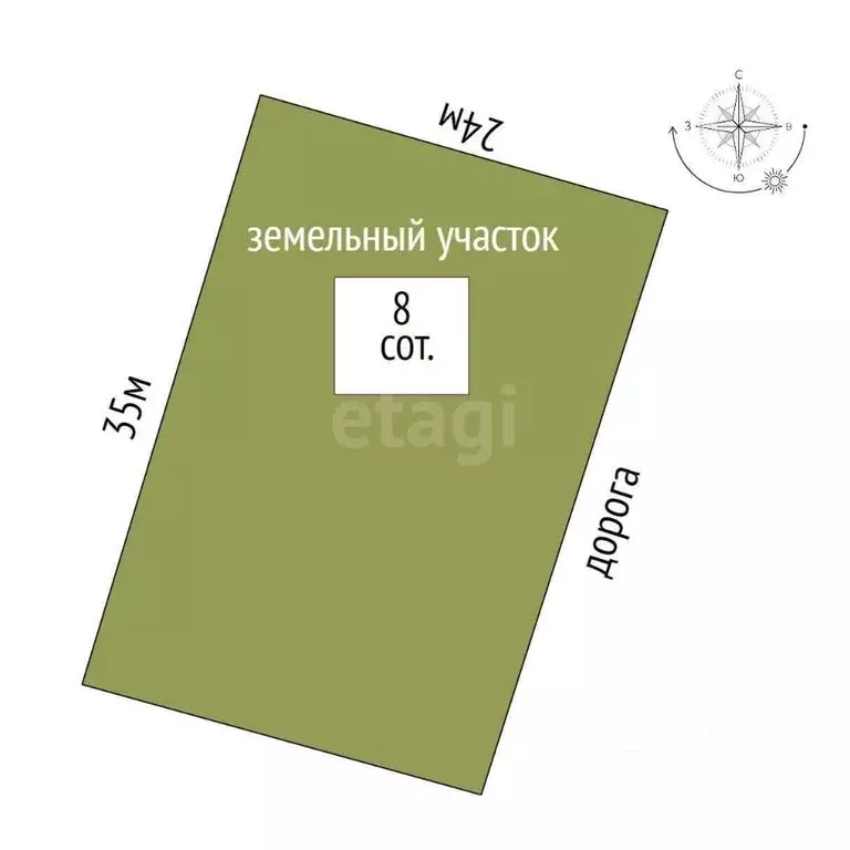 Участок в Башкортостан, Стерлитамакский район, д. Рязановка ... - Фото 2