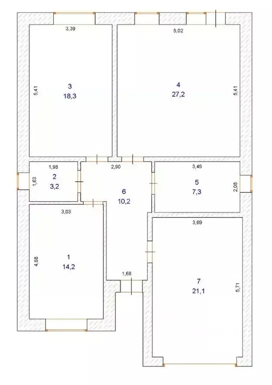 Дом в Оренбургская область, Оренбург Заречный мкр, ул. Ярославская, 23 ... - Фото 1