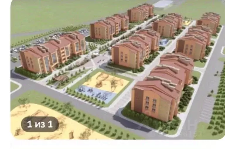 1-к кв. Белгородская область, Белгород Репное мкр, ул. Булата Окуджавы ... - Фото 1