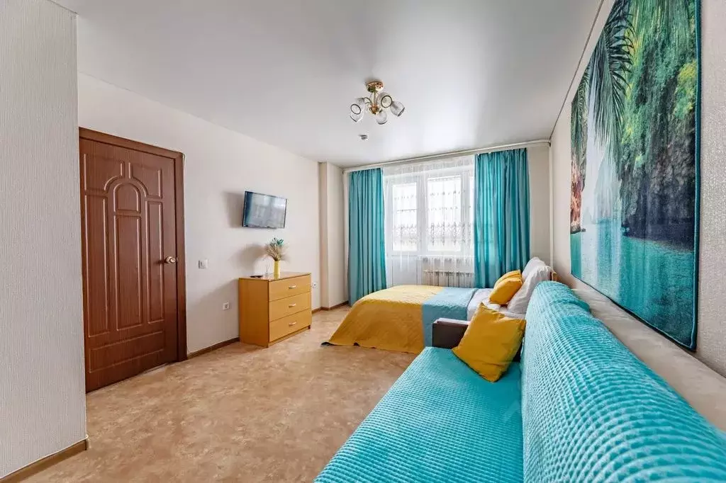 1-к кв. Татарстан, Казань ул. Оренбургский Тракт, 140Г (39.0 м) - Фото 1