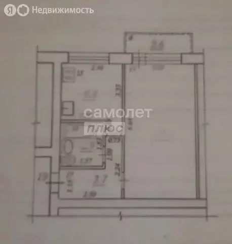 1-комнатная квартира: Самара, Пугачёвский тракт, 57 (32 м) - Фото 1