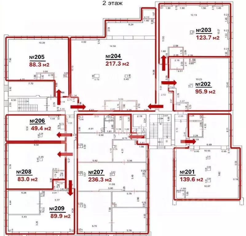 Помещение свободного назначения в Москва Колодезный пер., 3С25 (459 м) - Фото 2