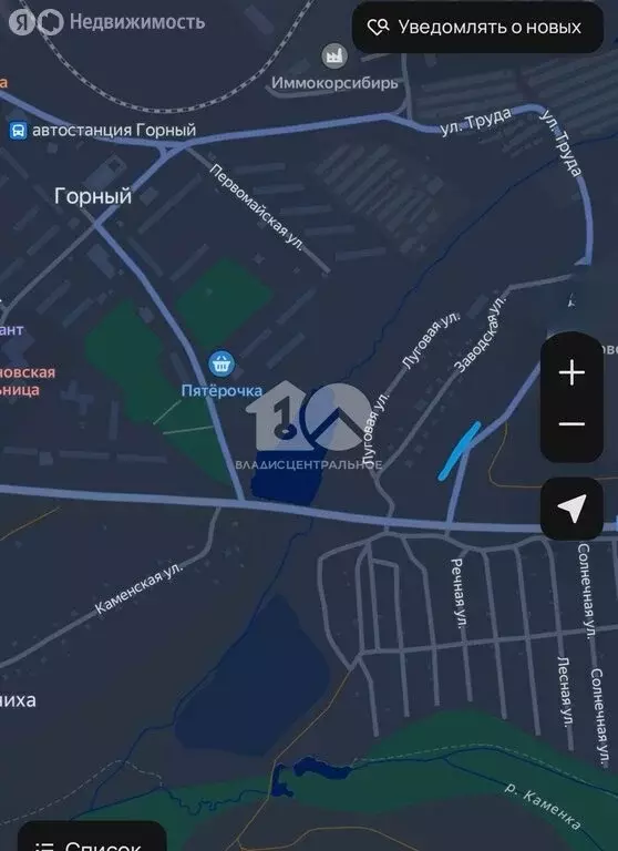 Участок в Буготакский сельсовет, посёлок Инской, Заводская улица, 2 ... - Фото 2