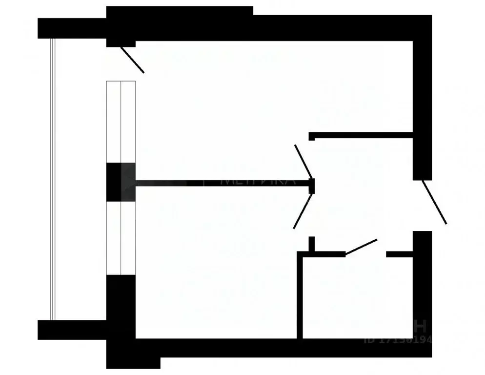 1-к кв. Тюменская область, Тюмень ул. Боровская, 33 (32.4 м) - Фото 1