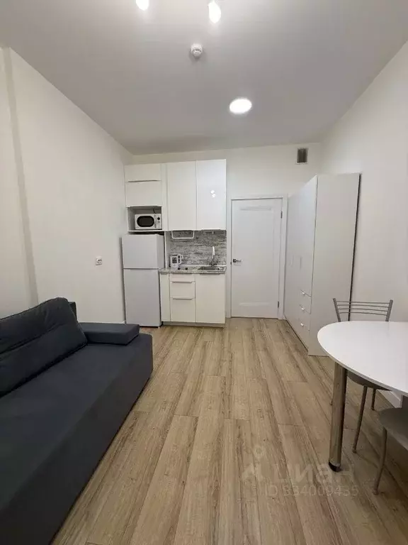 Студия Санкт-Петербург ул. Дыбенко, 3 (17.3 м) - Фото 2