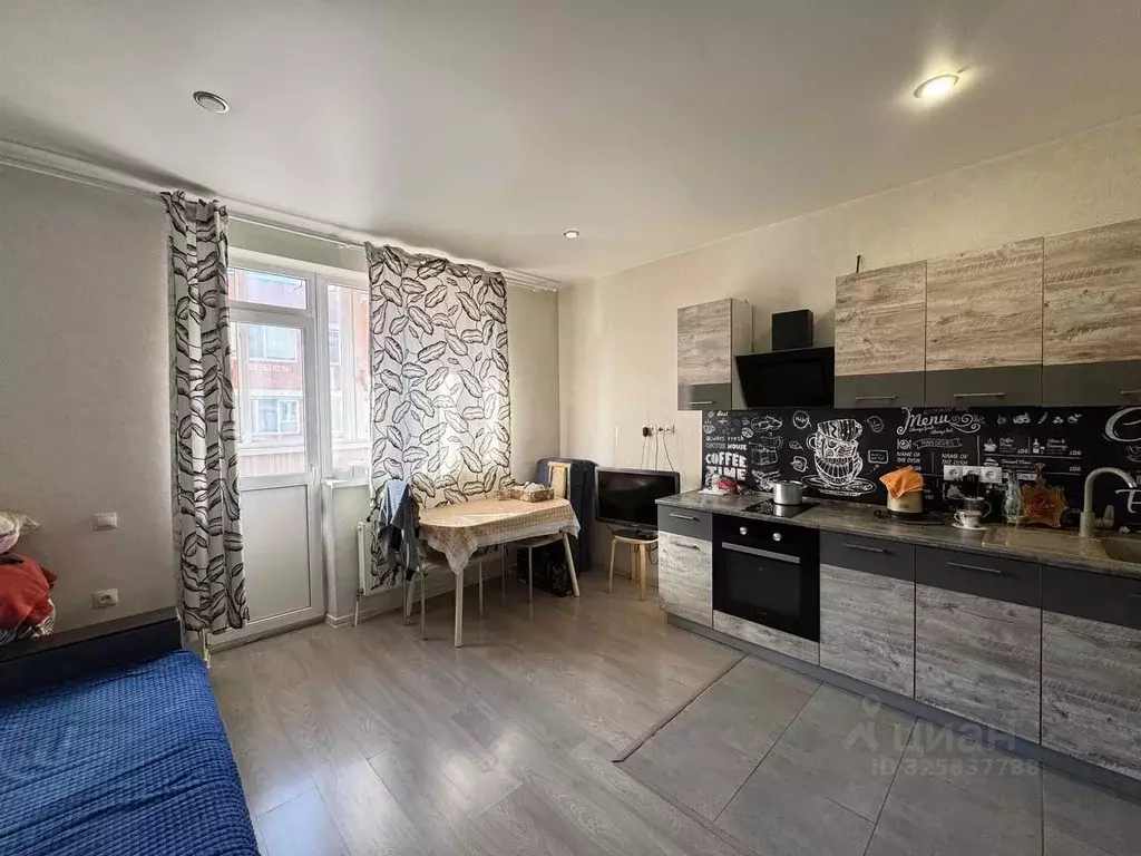 Студия Краснодарский край, Краснодар Славянский мкр, ул. Заполярная ... - Фото 1