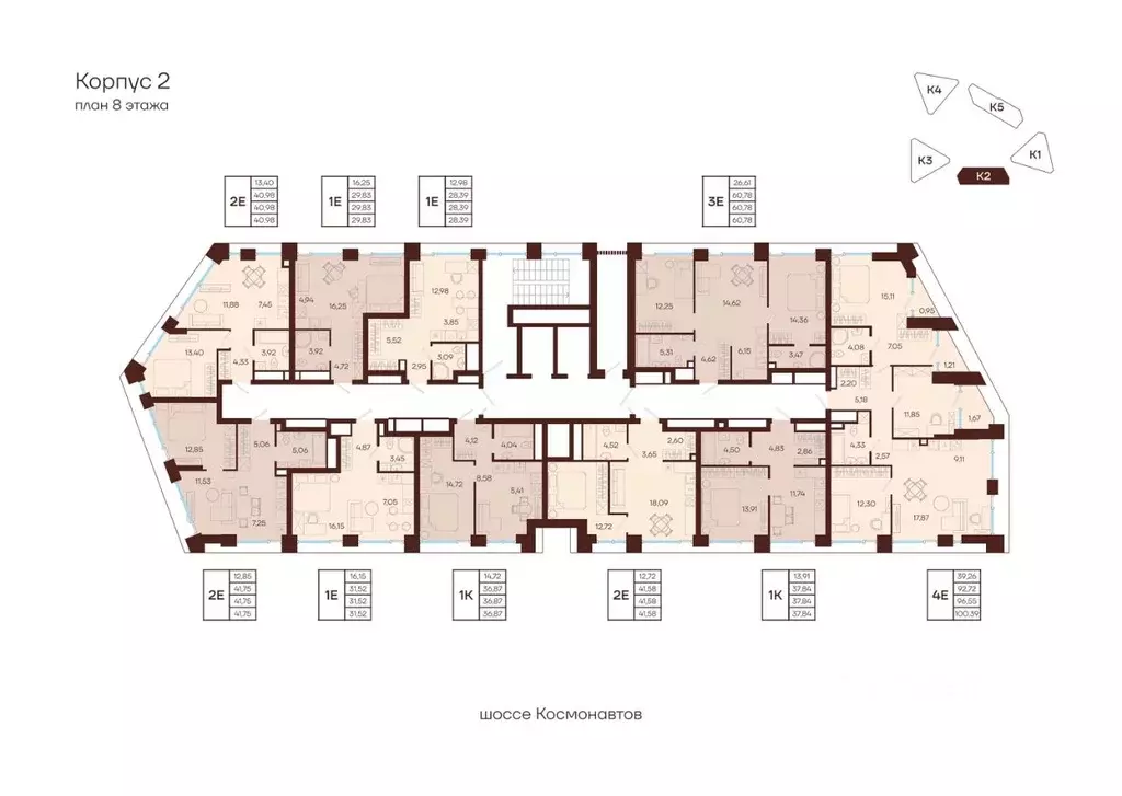 1-к кв. Пермский край, Пермь Баковый пер., 5 (37.84 м) - Фото 2