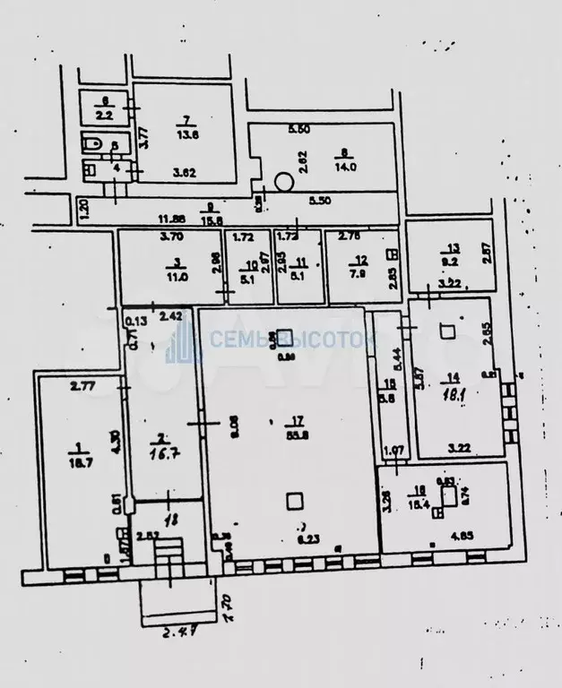 Аренда 222м2 Красногвардейский б - Фото 0