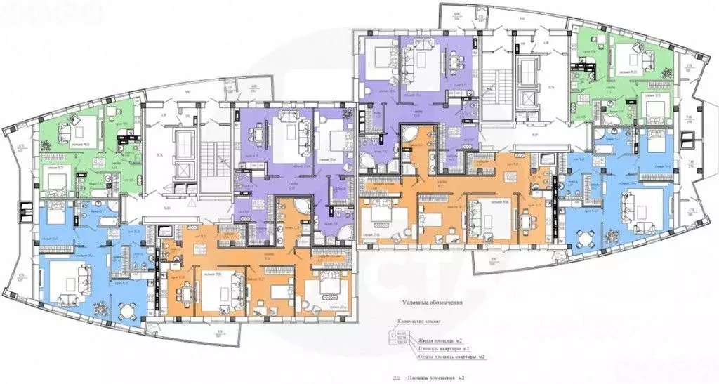 2-к кв. Омская область, Омск Сенная ул., 30 (67.2 м) - Фото 2