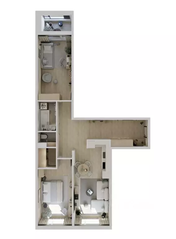 3-к кв. Саха (Якутия), Якутск ул. Чкалова, 39А (75.26 м) - Фото 0