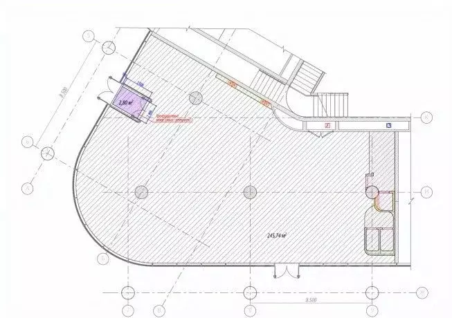 Помещение свободного назначения в Москва 1-й Земельный пер., 1 (241 м) - Фото 2