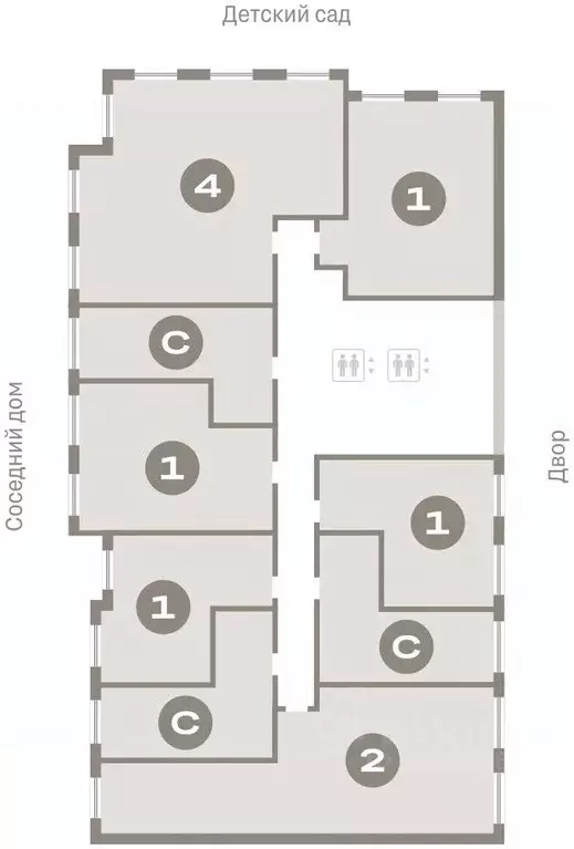 1-к кв. Свердловская область, Екатеринбург пер. Торфяной, 4 (40.2 м) - Фото 2