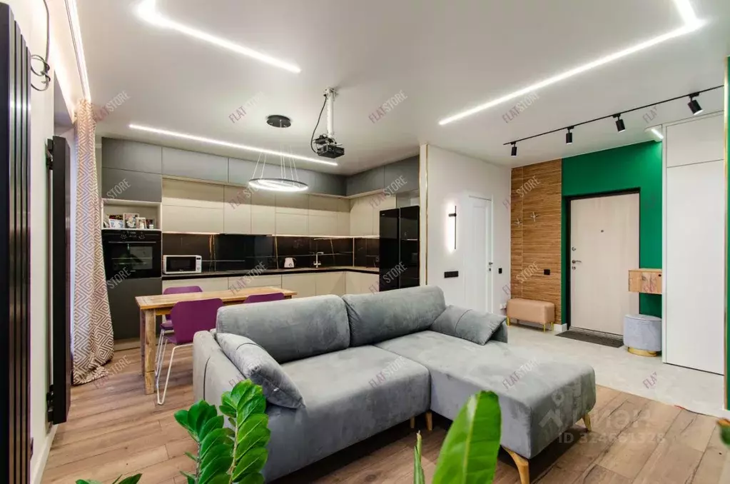 2-к кв. Санкт-Петербург Октябрьская наб., 98К3 (65.0 м) - Фото 1