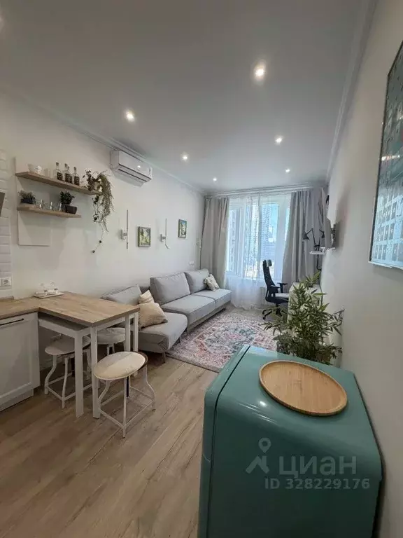 Студия Москва Шелепихинская наб., 42к2 (24.2 м) - Фото 1