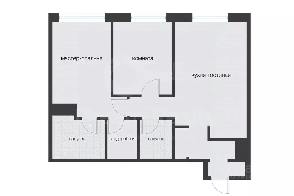 3-к кв. Москва Багратионовский проезд, 5Ак1 (68.3 м) - Фото 1