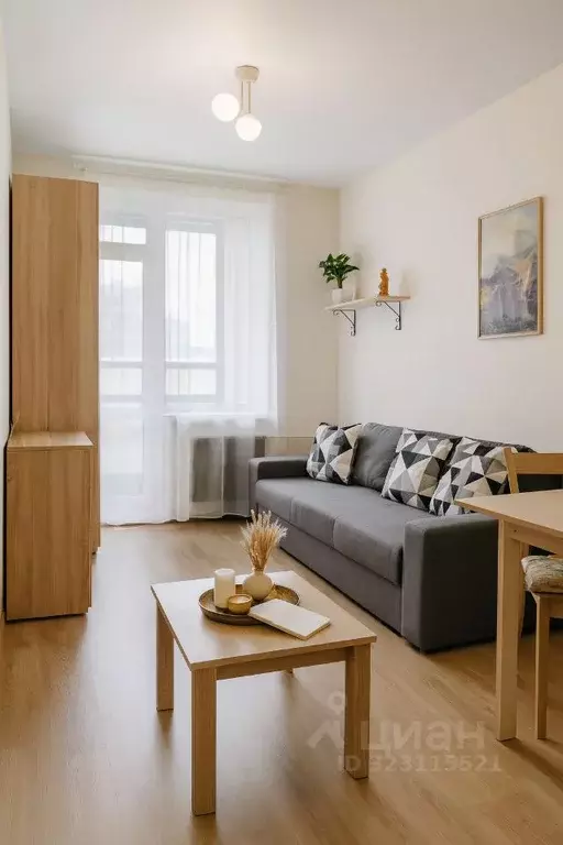 Студия Санкт-Петербург просп. Ветеранов, 173к7 (24.8 м) - Фото 1