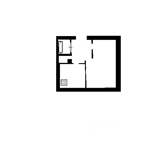 1-к кв. Санкт-Петербург ул. Бутлерова, 13 (37.0 м) - Фото 1