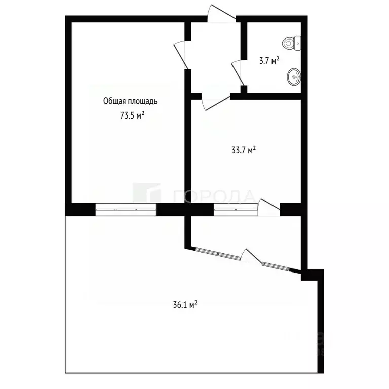 Офис в Новосибирская область, Новосибирск ул. Объединения, 4 (74 м) - Фото 2