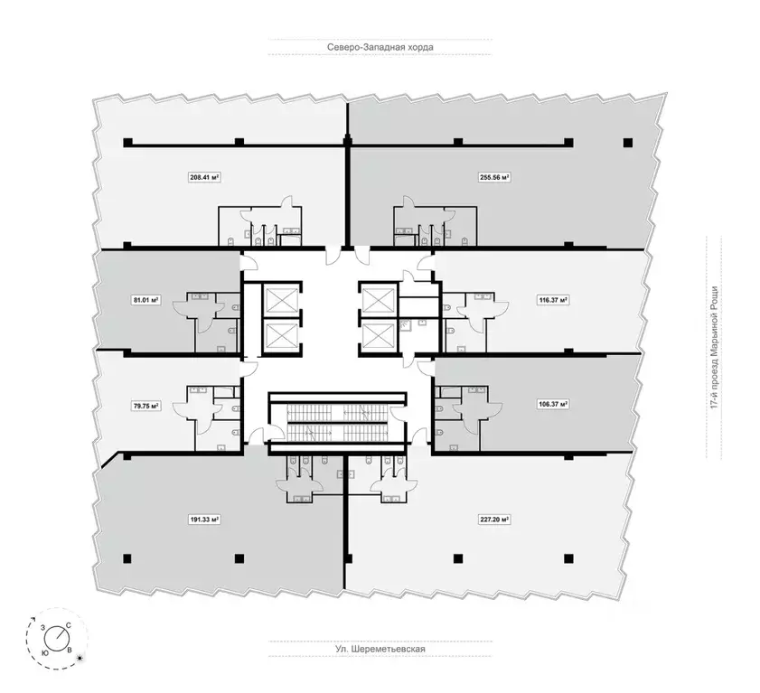 Офис в Москва проезд 17-й Марьиной рощи, 6 (208 м) - Фото 2