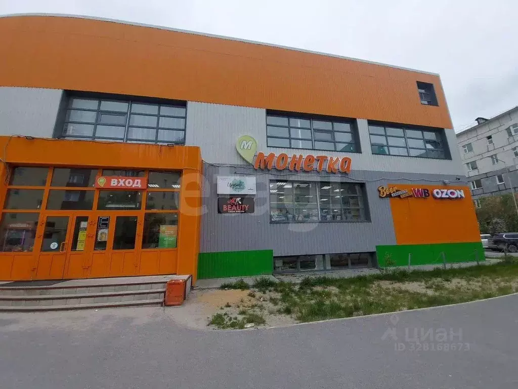 Торговая площадь в Ямало-Ненецкий АО, Новый Уренгой Юбилейный мкр, 3/6 ... - Фото 1