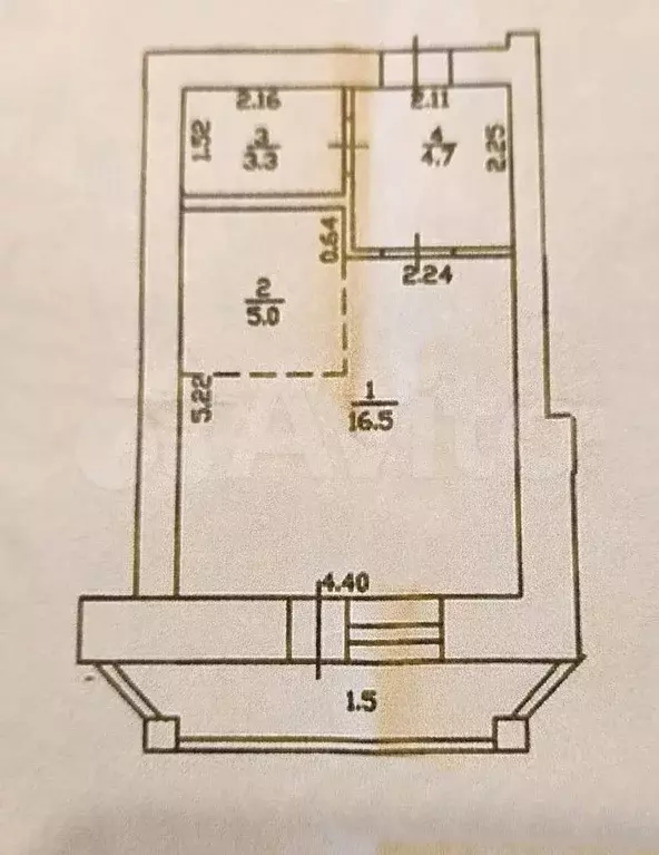 Квартира-студия, 31 м, 1/9 эт. - Фото 0