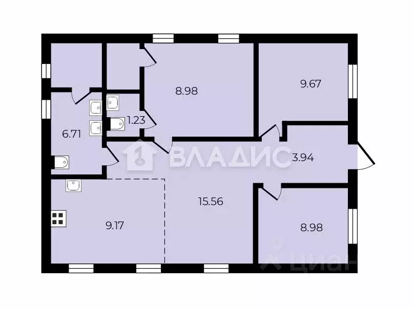 Дом в Ленинградская область, Ломоносовский район, Низинское с/пос, ... - Фото 2