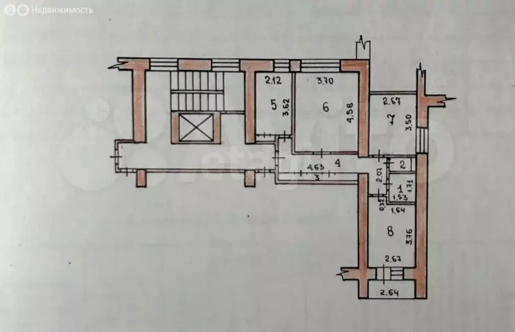 3-комнатная квартира: Абакан, улица Чкалова, 13А (58.9 м) - Фото 1