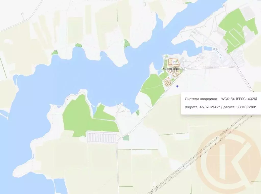 Участок в Крым, Евпатория городской округ, Новоозерное пгт ул. ... - Фото 2