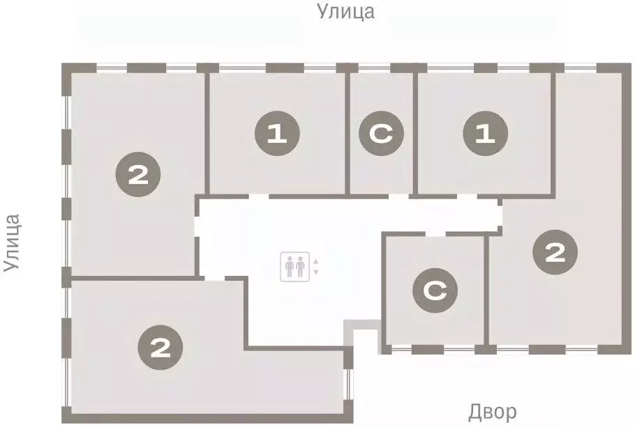 2-к кв. Омская область, Омск ул. Б.Г. Шаронова, 9 (71.78 м) - Фото 1