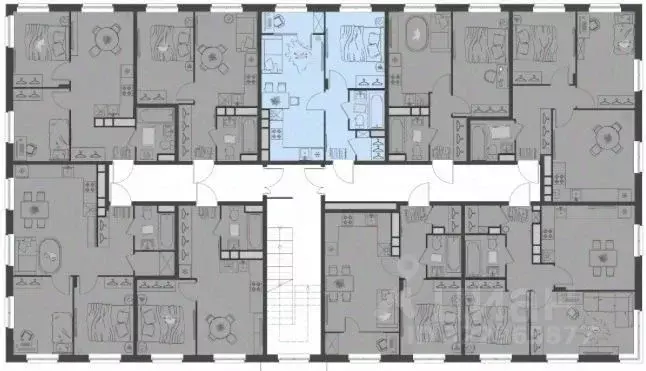 1-к кв. Нижегородская область, Нижний Новгород Культура с/пос, 26А ... - Фото 2