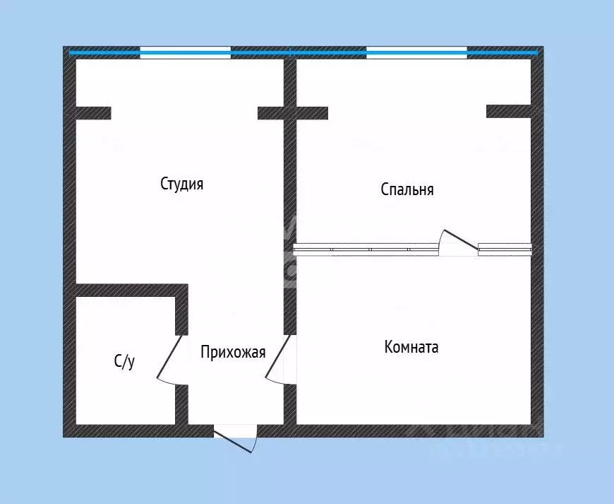 2-к кв. Дагестан, Каспийск просп. М. Омарова, 9Б (47.0 м) - Фото 2