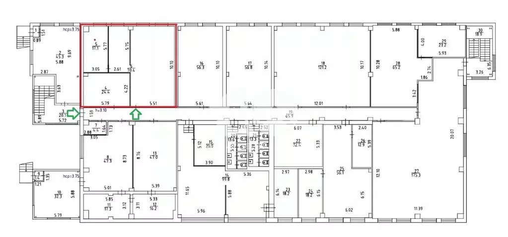 Офис в Новосибирская область, Новосибирск Фабричная ул., 23В (112 м) - Фото 2