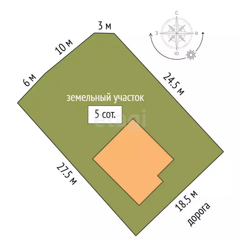 Дом в Ялуторовск, улица Свердлова (118 м) - Фото 1