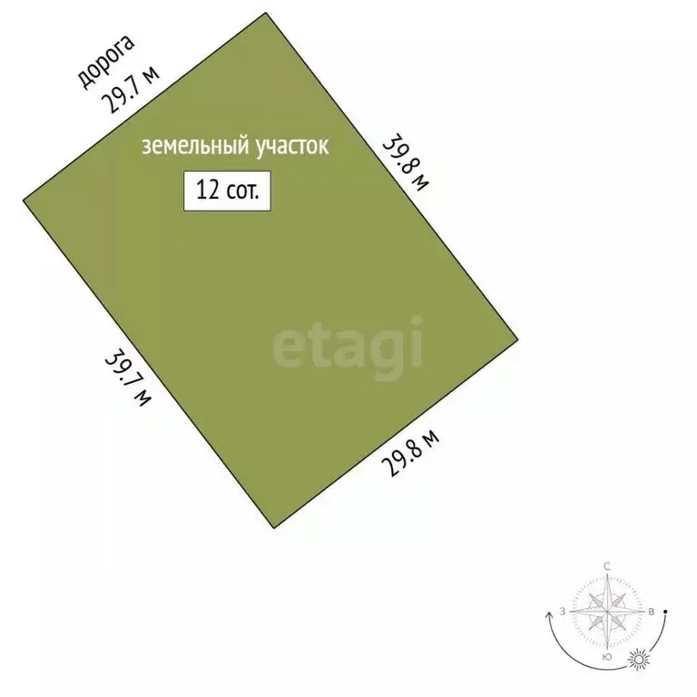 Участок в Камчатский край, Петропавловск-Камчатский  (12.0 сот.) - Фото 1