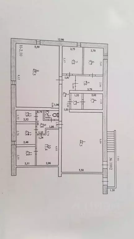 Склад в Хабаровский край, Комсомольск-на-Амуре просп. Ленина, 42 (170 ... - Фото 1