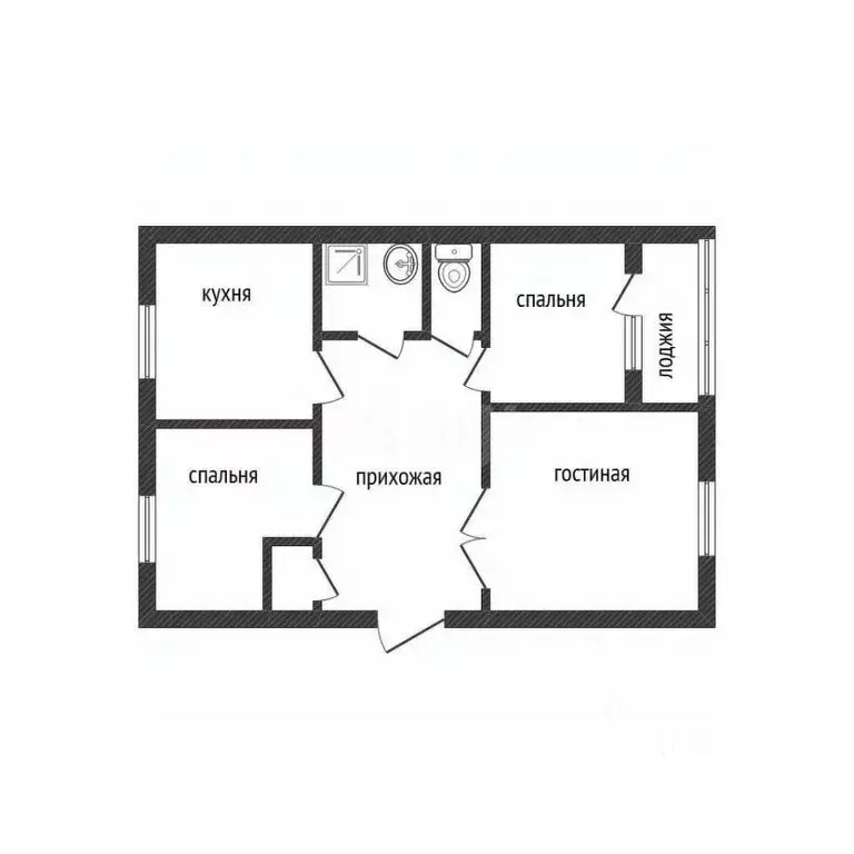 3-к кв. Алтайский край, Смоленский район, пос. Линевский ул. Садовая, ... - Фото 2