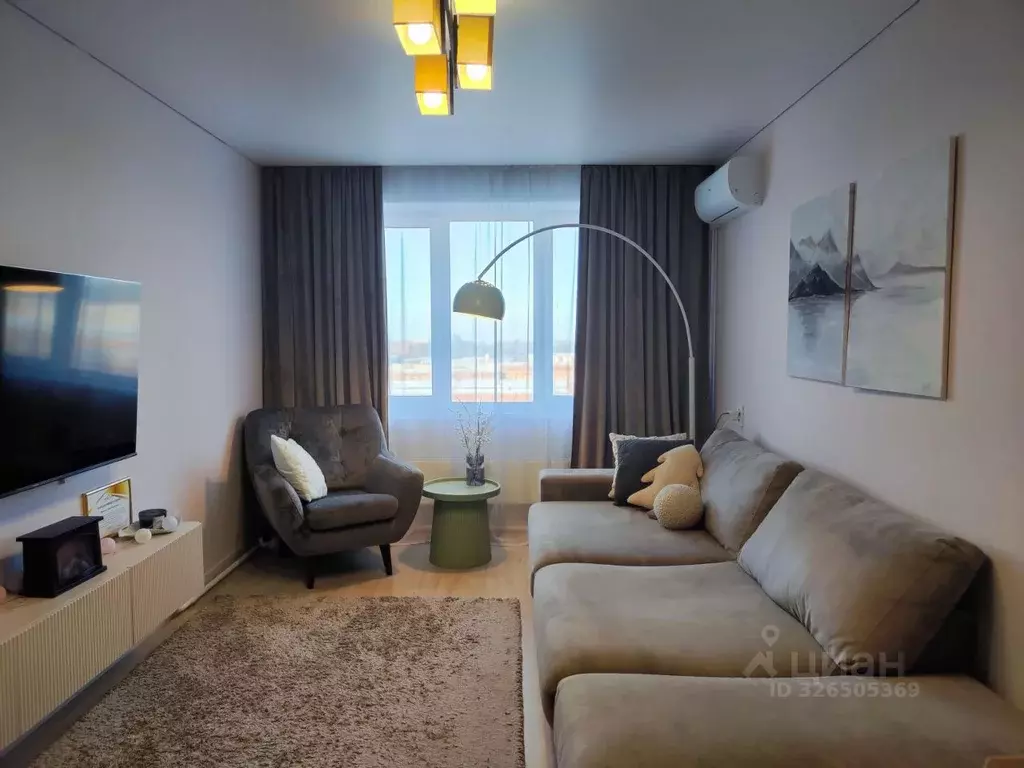 3-к кв. Самарская область, Тольятти ул. Дзержинского, 49 (65.3 м) - Фото 1